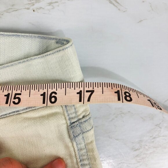 NWT 7 For All Mankind Straight Leg Light Wash Jean 31 - Picture 13 of 13